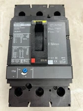 👀 SQUARE D 175 AMP POWERPACT CIRCUIT BREAKER 600 VAC 250 VDC 3 POLE JGL36175