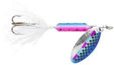 Worden's Yakima Bait Rooster Tail Fishing Lure Tinsel Rainbow Fry Choice of Size