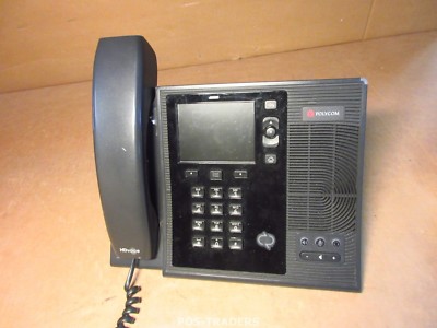 Polycom CX600 2201-15942-001 VoIP PoE IP Color Phone Microsoft Lync INCL HANDSET