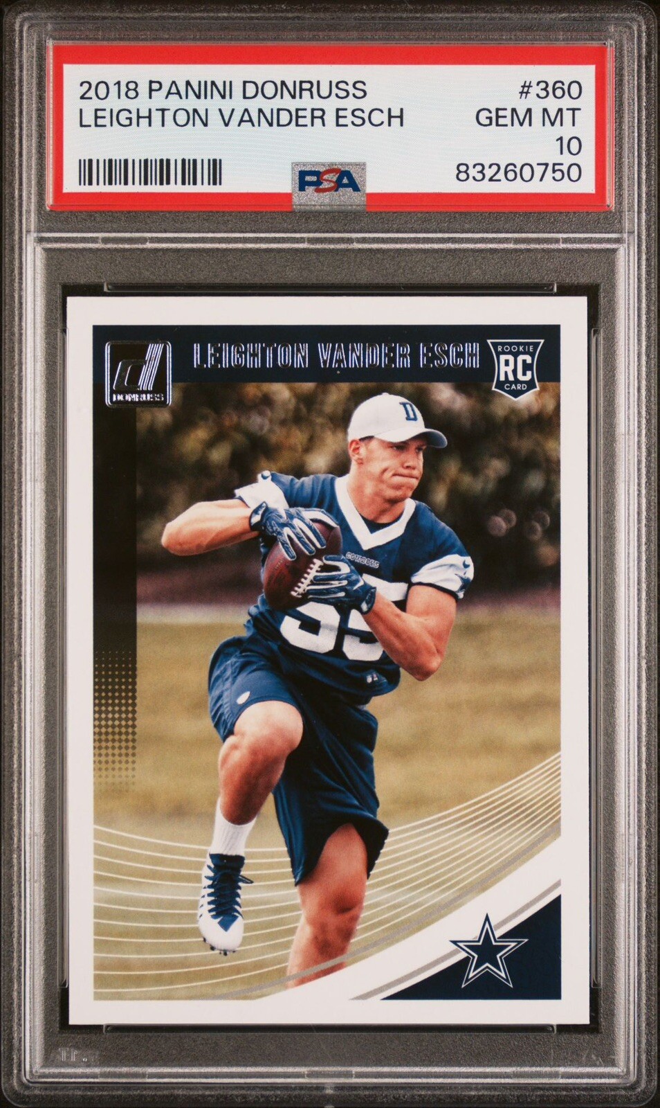 Leighton Vander Esch Panini Donruss #360 Base