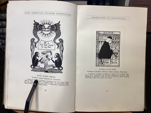 1915 Some American College Bookplates by Harry Parker Ward, Heavily Illustrated - Picture 18 of 24