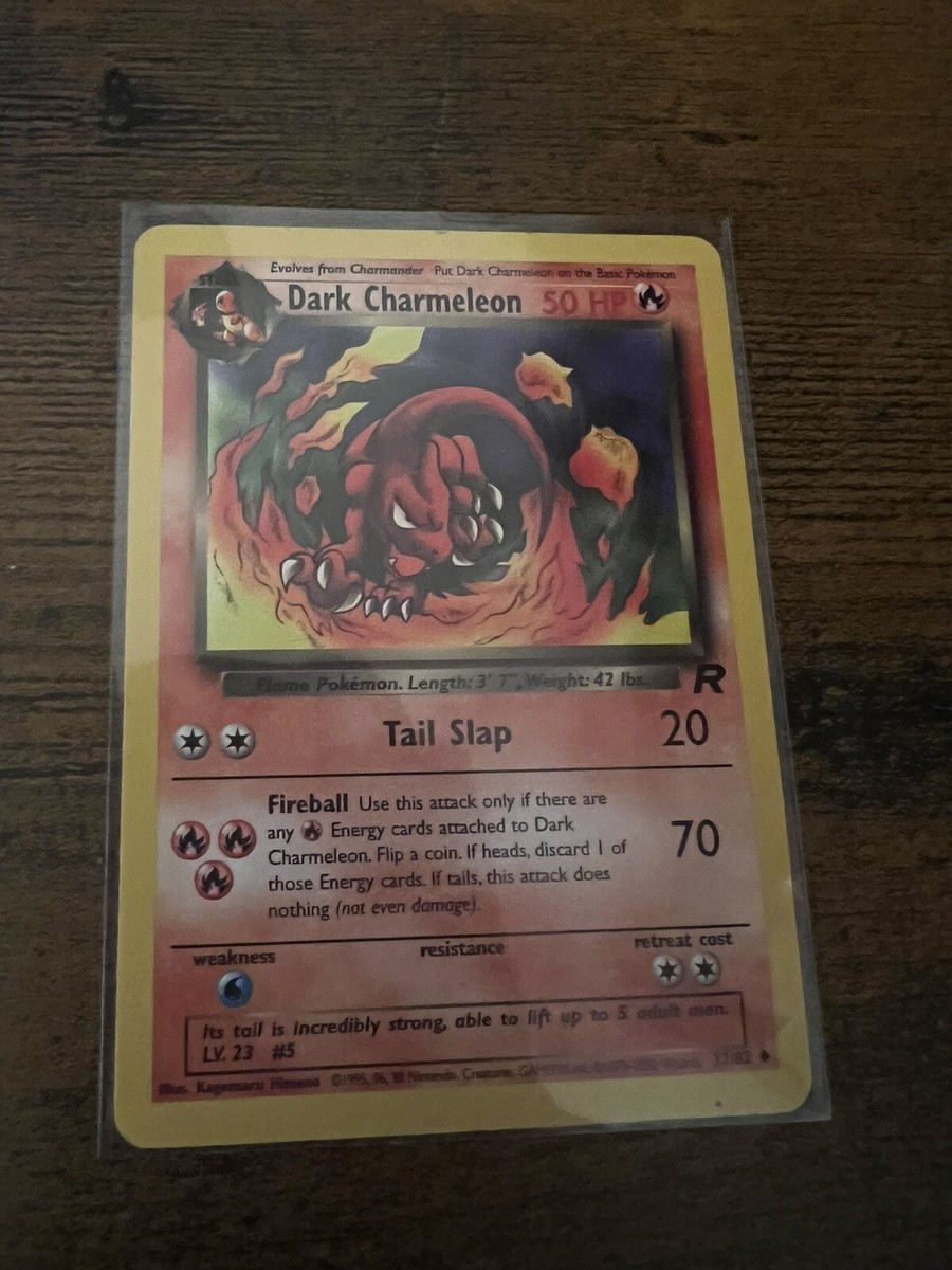 pokemon card dark charmeleon 32/82 Dark Charmeleon - Gold W stamp main image 1