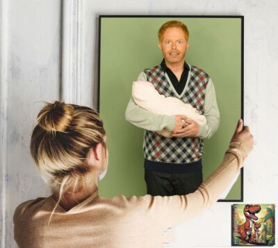 Modern Family Jesse Tyler Ferguson Foto/Poster bis 30''