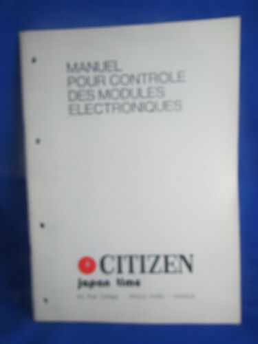  ancien livre catalogue citizen manuel horloger horloge montre  2012 2013 - Photo 1 sur 1