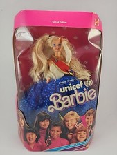 Vintage 1989 Barbie UNICEF Doll Blonde Special Edition New