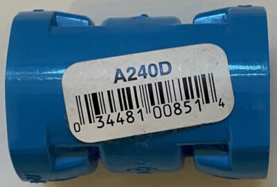 Carlon 1/2-inch ENT ''Smurf'' Quick Connect Coupling - A240D - NEW