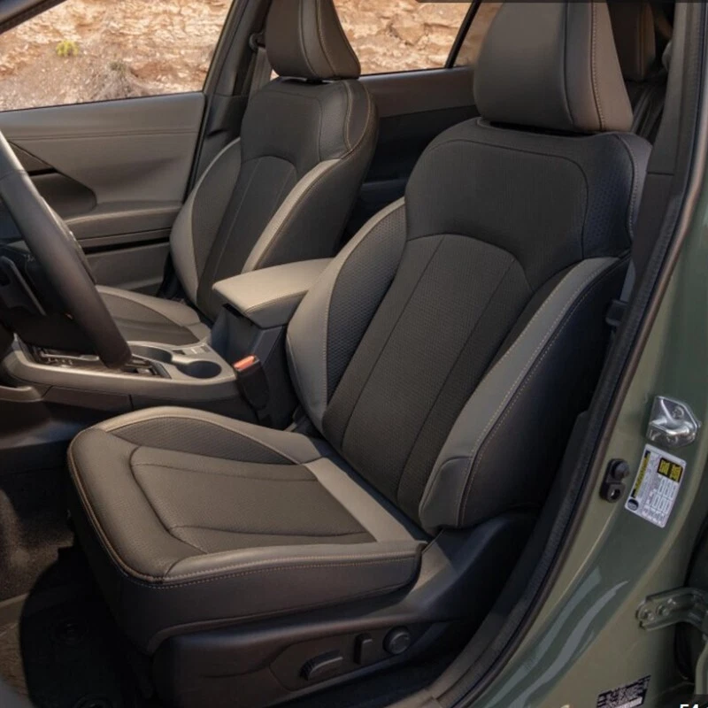PARA SUBARU CROSSTREK MOTOPTES 2016-2025 CUBIERTA DE ASIENTO DE COCHE PERSONALIZADA CUERO IMPERMEABLE Foto 2 de 4