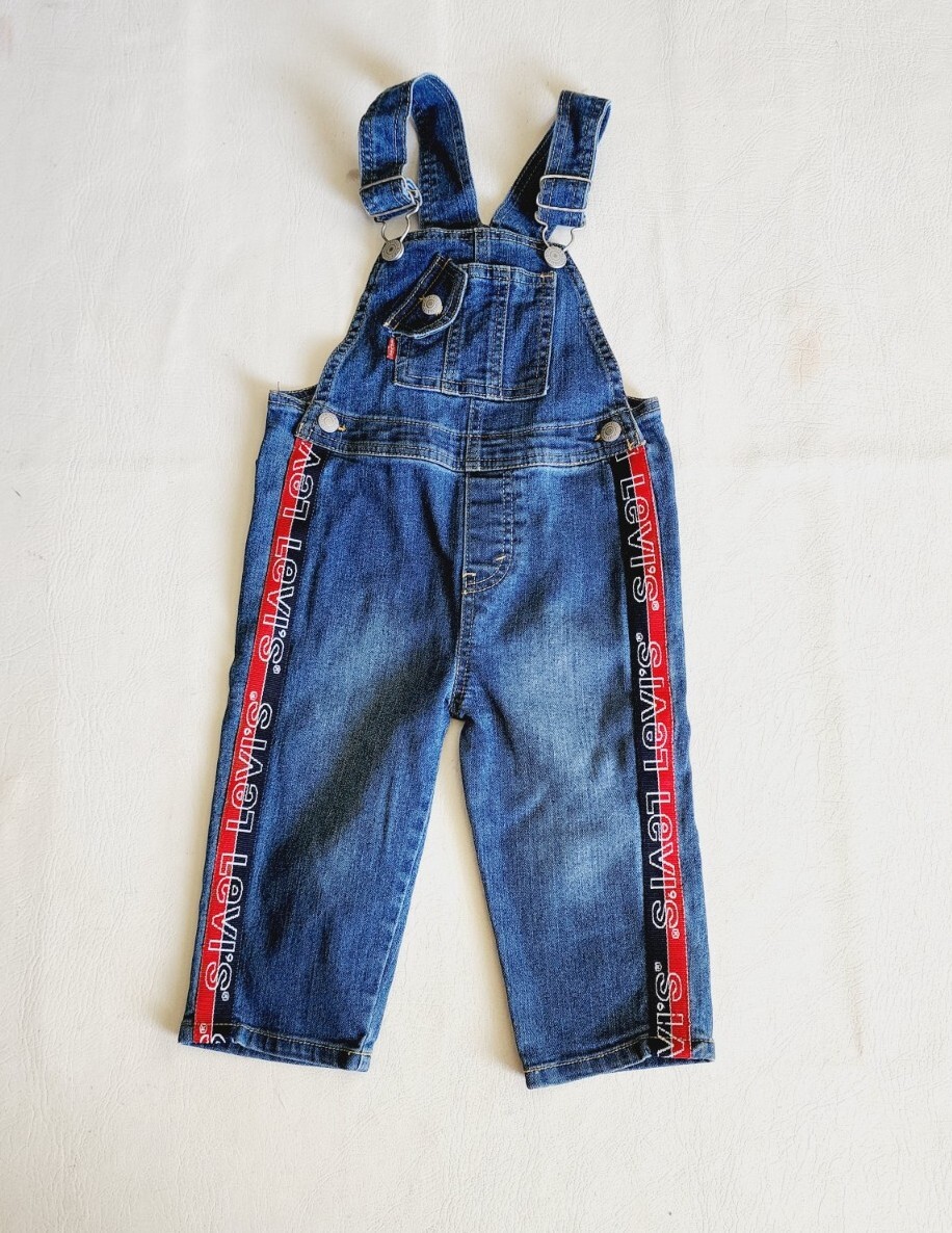 Levi’s Kids Overall Mit Kapuze – Tie Dye Design, French Terry – Kuscheliger Baby-Overall Für Jungen