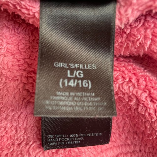 The North Face Kids Youth Pink Sherpa Hooded Full Zip Jacket, Size 14/16, EUC! - Picture 10 of 10
