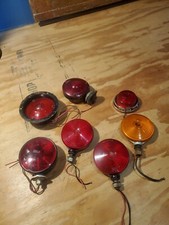 Lot Of 7 Vintage Tail Stop Signal Lights Truck Trailer Dietz Cyclostat Griffin Lot Of 7 Vintage Tail Stop Signal Lights Truck Trailer Dietz Cyclostat Griffin