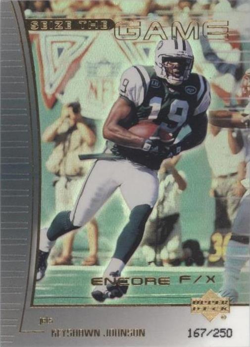 1999 Upper Deck Encore Keyshawn Johnson #SG2 - 1 of 2