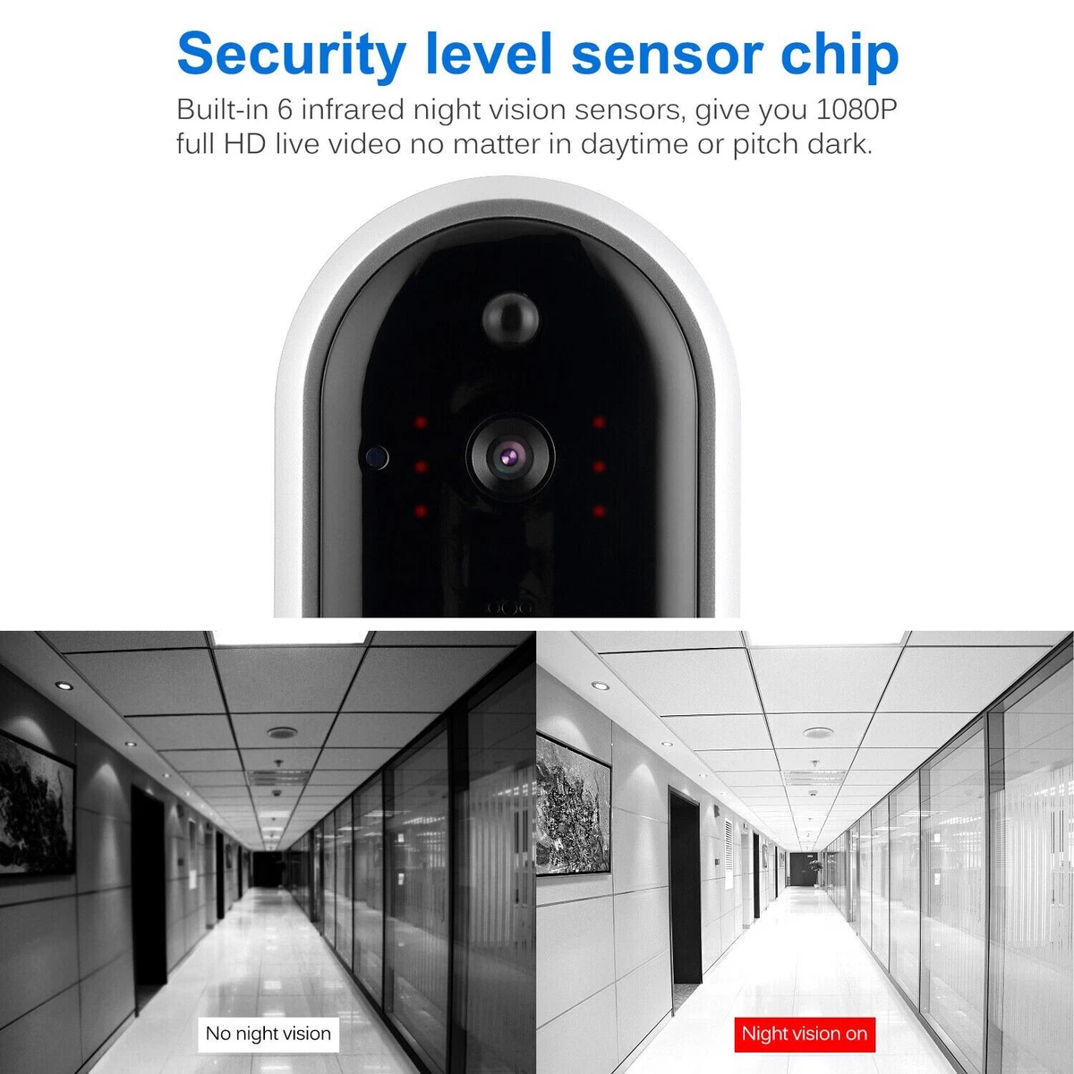 Mbuynow Smart Wireless WiFi Video Doorbell Phone Camera Door Bell