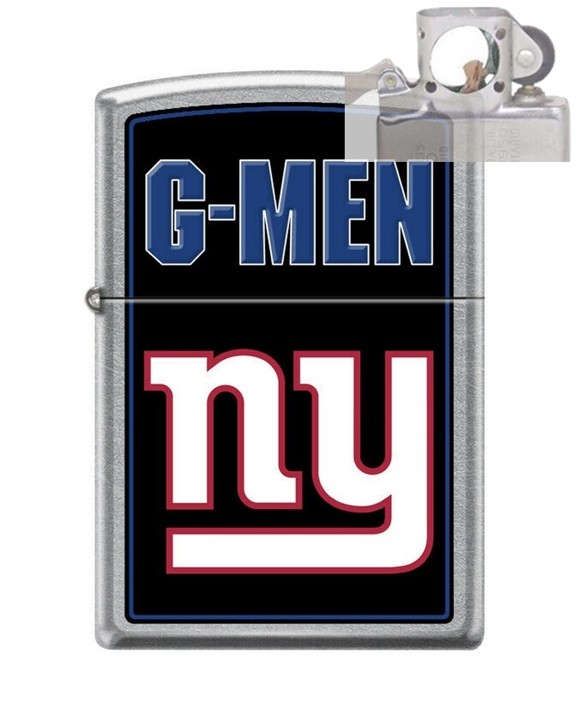 Zippo 9117 New York Giants G Men NFL Lighter with PIPE INSERT PL