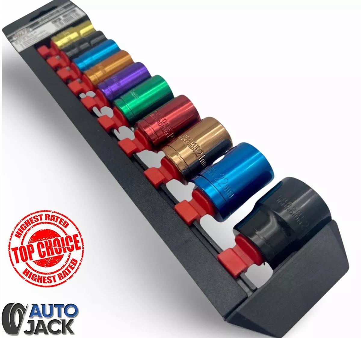 Coloured Socket Set 1 2