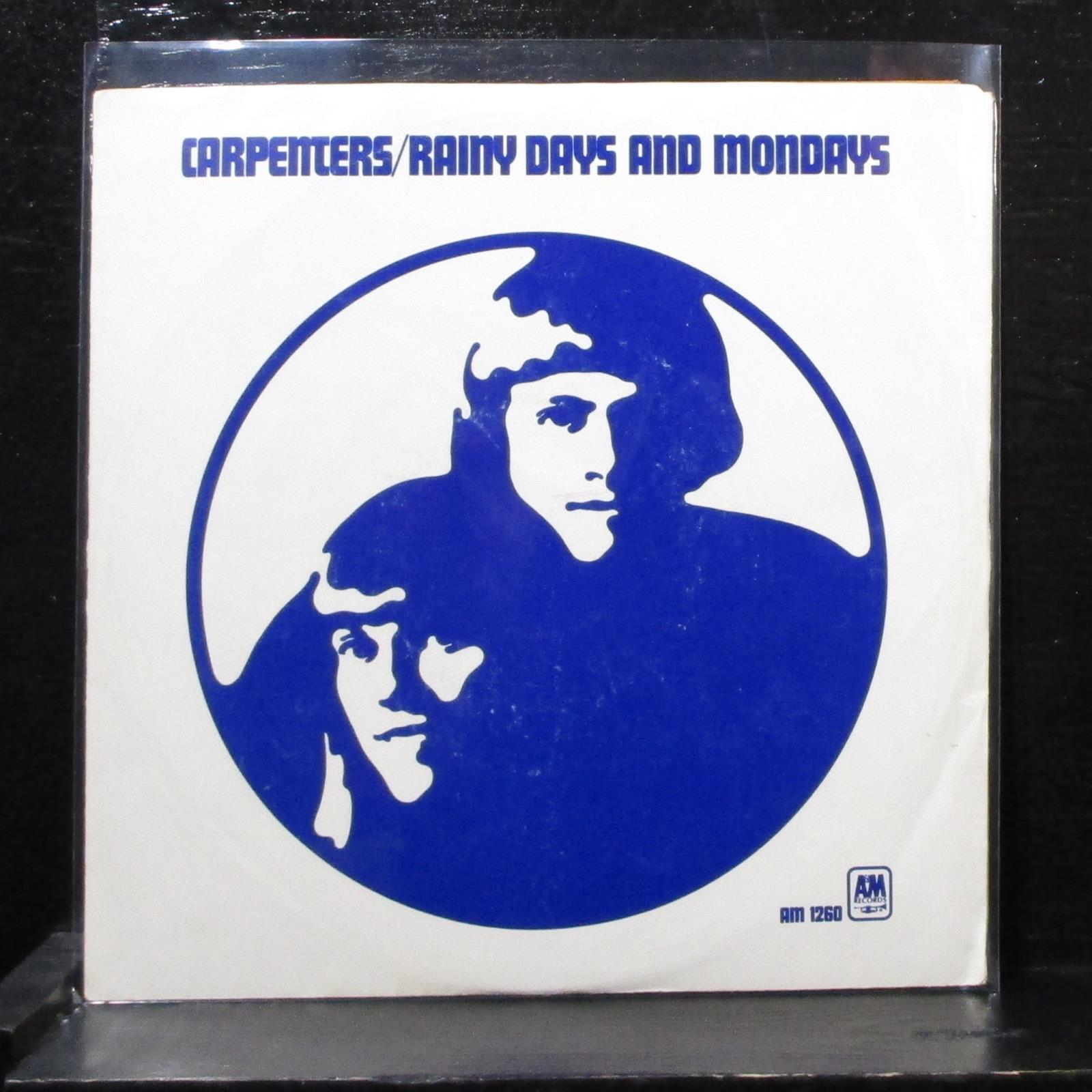 Carpenters – Rainy Days & Mondays / For All We Know (1971, Vinyl