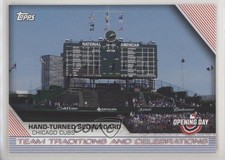 2020 Opening Day Team Traditions and Celebrations Hand-turned Scoreboard 1u6