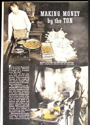 Minting Pennies 1946 San Franscisco Mint Penny pictorial