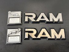 1983 - 1989 Dodge Ram Truck Van - Ram 250 Custom Fender Emblem Set
