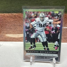 2013 Score Showcase #156 Richard Seymour /99 Raiders