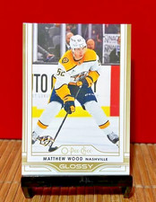 2025-26 Upper Deck #OG-45 Matthew Wood O-Pee-Chee Glossy Gold