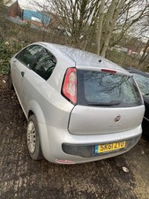 2012-2018 MK3 FIAT PUNTO REAR BUMPER SILVER 3DOOR HATCHBACK 735536155ST1