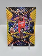 2021-22 Panini Select Jae'sean Tate Phenomenon Gold Prizm #/10 Rockets 
