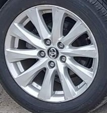 2018-2020 Toyota Camry 17x7.5 10 Spoke Alloy Wheel Rim Oem Lkq