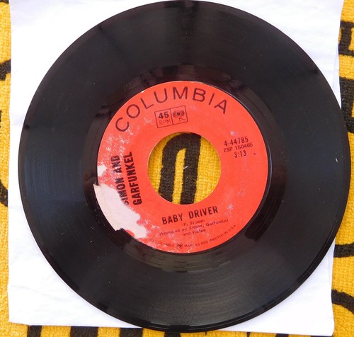 Simon & Garfunkel 45 RPM Record-The Boxer - Foto 2 di 2