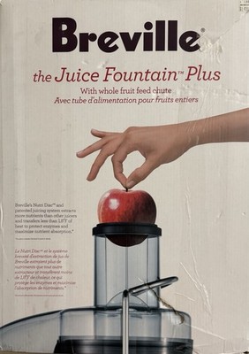 Breville JE98XLJuice Fountain Elite Centrifugal Juicer Works Great