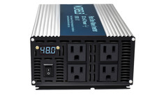 2000W Pure Sine Wave Inverter DC 48V AC 110/120V Power Converter camp RV SOLAR