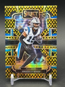 2023 Panini Select - Jonathan Mingo #16 Gold Dragon Scale Prizm 2/10 (RC)🔥