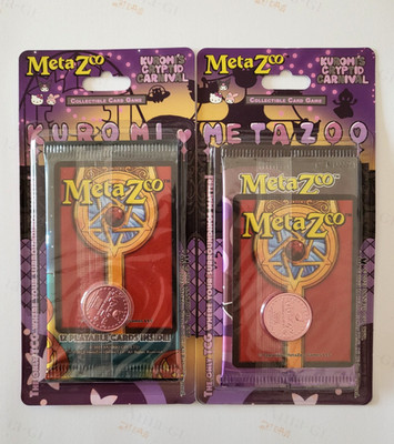2x Kuromi's Cryptid Carnival Blister Booster Sealed - MetaZoo CCG