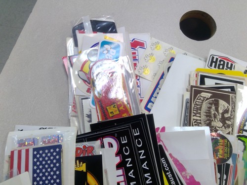 Huge Lot of Decals Stickers Automotive Pop Culture Car Racing Radio some Rare - Picture 5 of 13