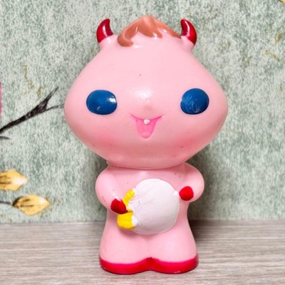 With Bonus Nako chan Vintage Sofubi Piggy Bank Mutual Bank 4a