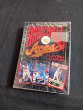1992 New In Box Major League Baseball Aces Playing Card Factory Set 54 Cards
