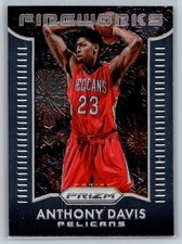 2015-16 Panini Prizm #21 Anthony Davis Fireworks
