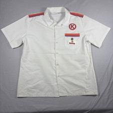 Vintage Circle K Uniform Shirt Gas Station Attendant Halloween Costume Large