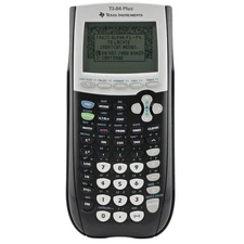 Texas Instruments T1-84 PLUS Black Graphing Calculator Cover Tested Works