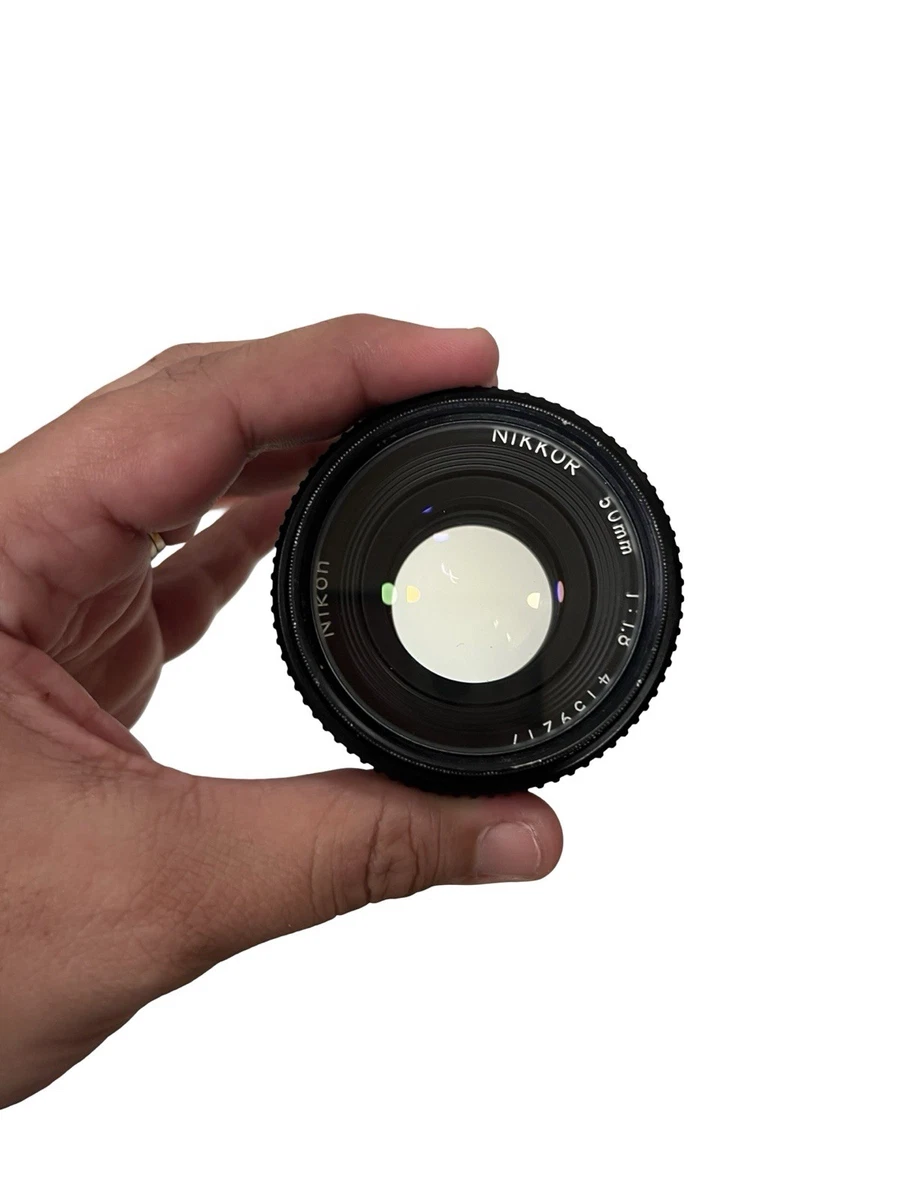 Nikon AI-S f/1.8 Camera Lenses 50mm Focal for sale - eBay