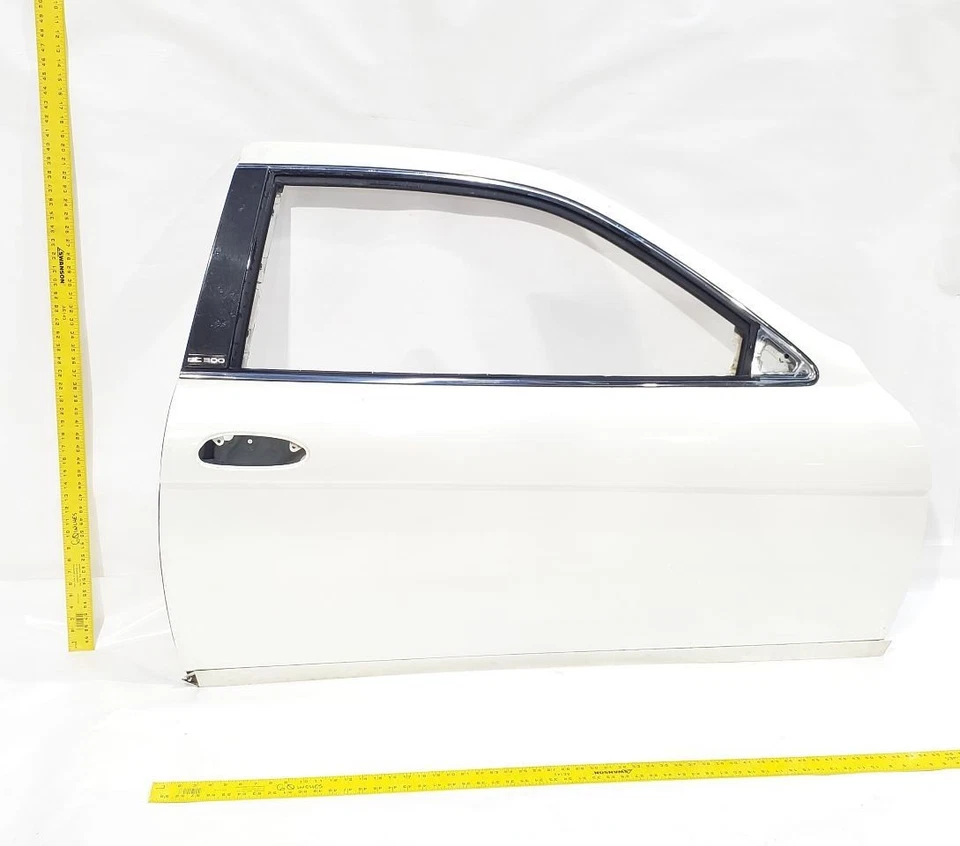 1992 2000 Lexus SC300 OEM Front Right Bare Door Shell 051 Diamond White Pearl - Image 2 of 4