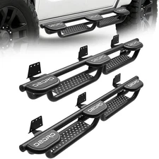 Drop Side Steps for 2019-2026 Ram 1500 Crew Cab 2-Stair Running Boards Step Bars