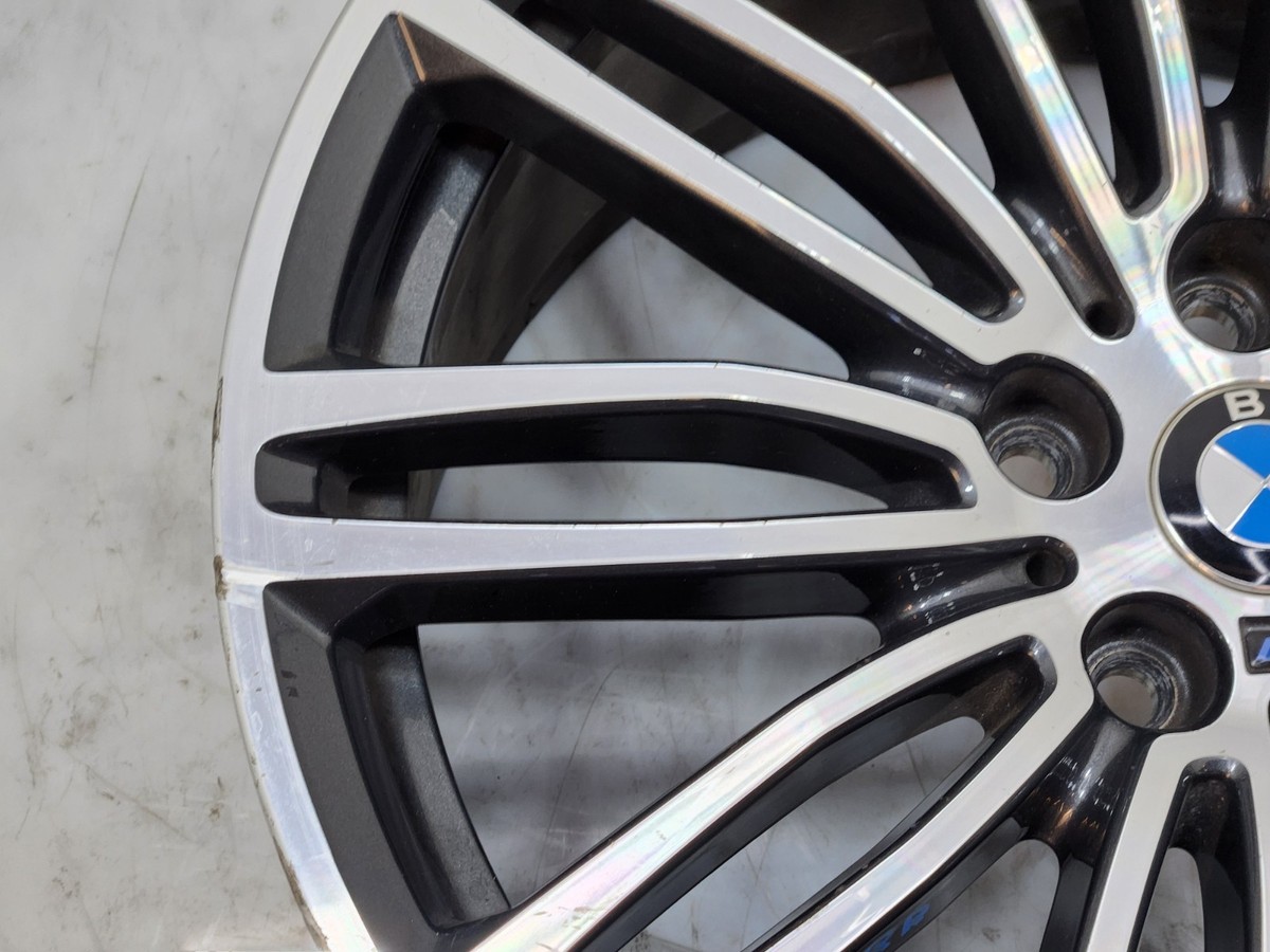 ✓OEM BMW BMW G30 530 540 M550 Rear Wheel Rim Style 664M Silver