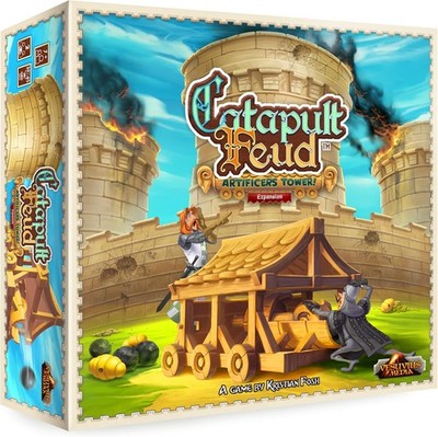 Catapult Feud: Artificers Tower! Expansion - Vesuvius Media - New, Sealed