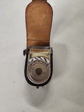SEKONIC L-8 Light Meter Exposure meter in Leather Case Vintage