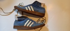 Adidas Handball Spezial High Top Wildleder Blau Vintage