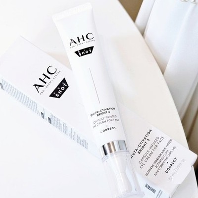 AHC Pro Shot Gluta Ctivation Bright 3 Kapseln Infused Eye Cream For Face 30ml