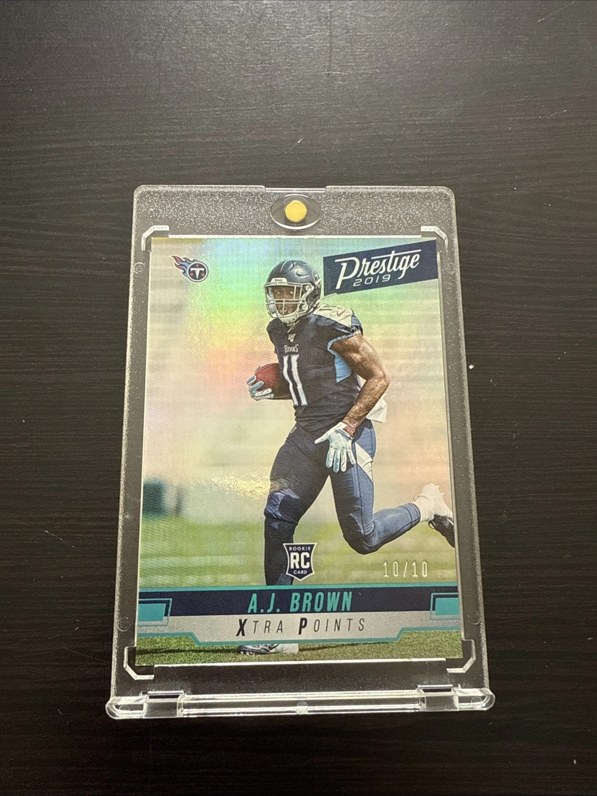 AJ Brown Panini Prestige #253 Platinum Xtra Points