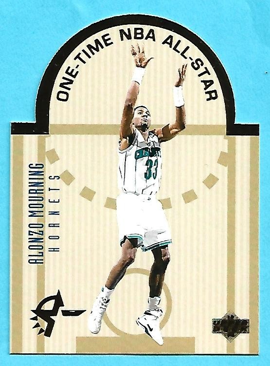 ALONZO MOURNING 1993-94 Upper Deck SE Die Cut All-Stars #E2 Hornets