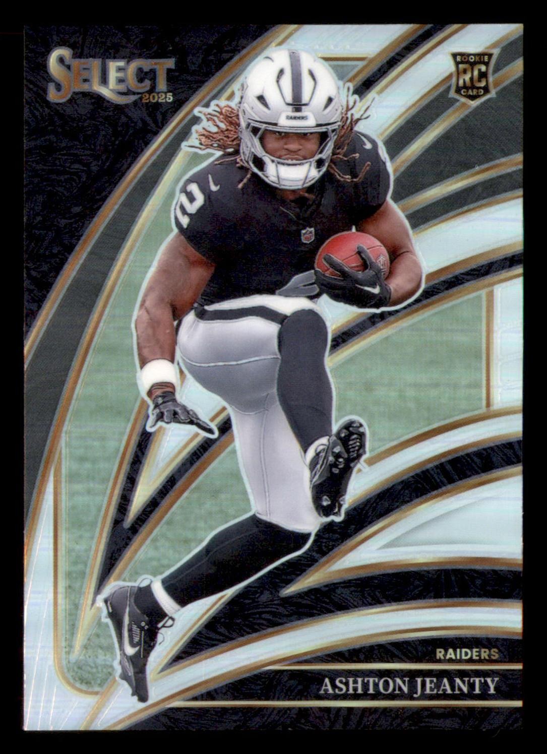 2025 Panini Select #204 Ashton Jeanty Silver Prizm