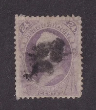 MATT'S STAMPS SCOTT #153 WINFIELD SCOTT 24-CENT ISSUE OF 1870-71, USED CV$230